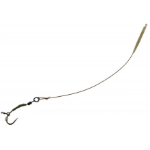 CARP ´R´ US - Nadväzec Ready Ronnie Rig Strip-X Mat Brown 25 lb Predator veľ. 6 2 ks