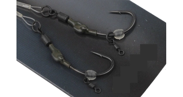 CARP ´R´ US - Náväzec Ready Ronnie Rig Centurion veľ. 6 15 lb 9,5 cm 2 ks