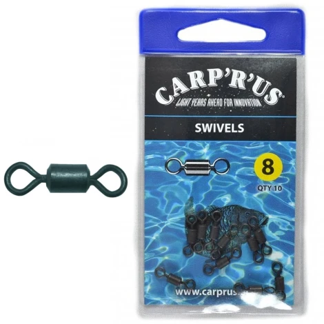CARP ´R´ US - Obratlík Swivel veľ. 8 10 ks