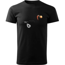 CARP ´R´ US - Tričko Mouthsnagger Čierna veľ. 3XL