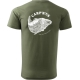 CARP ´R´ US - Tričko Mouthsnagger Zelená veľ. M