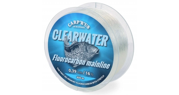 CARP ´R´ US - Vlasec Clearwater Fluorocarbon Mainline 0,39 mm 16 lb 400 m
