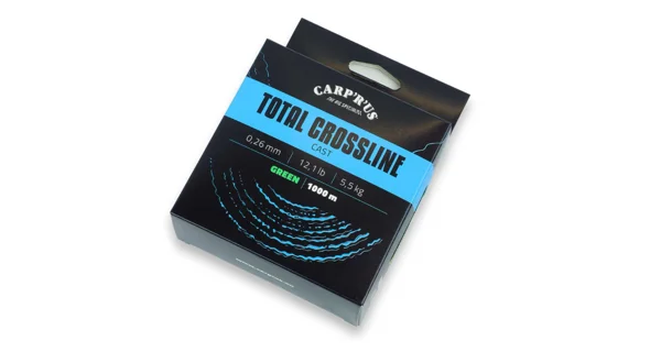 CARP'R'US - Vlasec Total Crossline Cast Green 0,280 mm 6,4 kg 1000 m