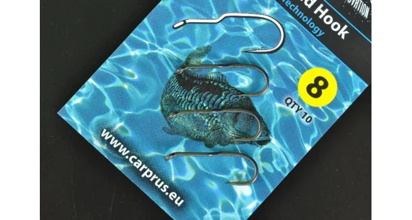 CARP'R'US - Cranked hook - ATS - size 6, 10 ks