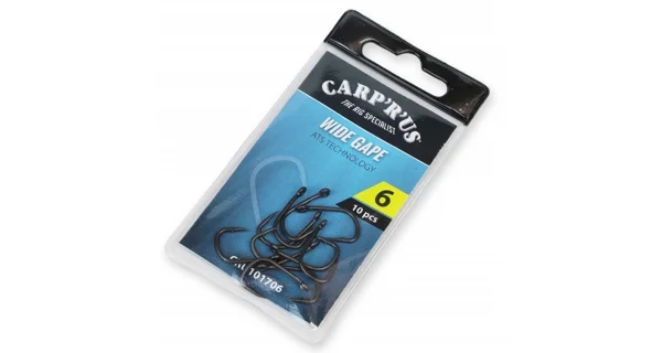 CARP'R'US - Háčiky Wide Gape veľ. 4 10 ks