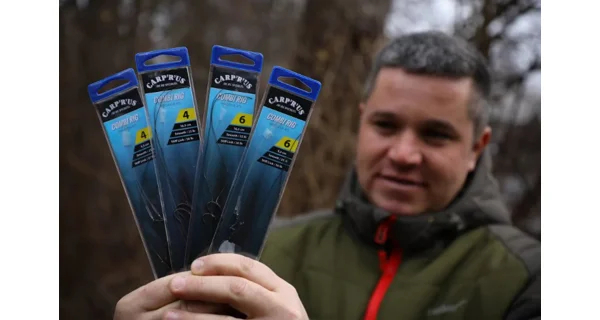 CARP'R'US - Hotový náväzec Combi Rig Stifflink Predator veľ. 4 9,5 cm 50 lb 2 ks