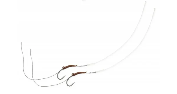 CARP'R'US - Hotový náväzec Combi Rig Stifflink Predator veľ. 4 9,5 cm 50 lb 2 ks
