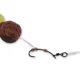 CARP'R'US - Nadväzec 360° Stiff Link Oval Ring & 360° Swivel 16,5 cm 50 lb 2 ks