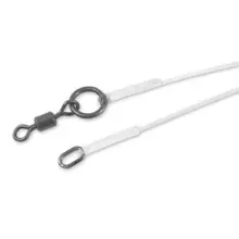 CARP'R'US - Nadväzec 360° Stiff Link Oval Ring & 360° Swivel 16,5 cm 50 lb 2 ks