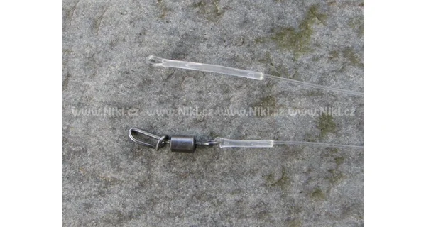 CARP'R'US - Nadväzec Clearwater Gizmo Swivel Leader 92 cm 50 lb 2 ks
