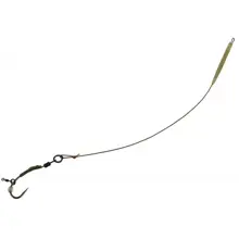 CARP'R'US - Nadväzec Ready Ronnie Rig Strip-X Mat Brown 25 lb Predator veľ. 6 2 ks