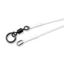 CARP'R'US - Náväzec Super Stiff Link Oval Ring & Ring Swivel 6,5 cm 90 lb 2 ks