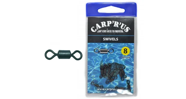 CARP'R'US - Obratlík Swivel veľ. 8 10 ks