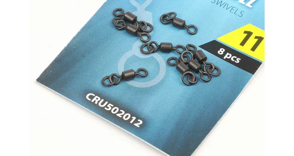 CARP'R'US - Obratlíky s krúžkom Swivel Ring veľ. 11 8 ks