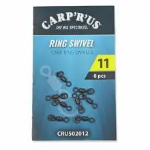 CARP'R'US - Obratlíky s krúžkom Swivel Ring veľ. 11 8 ks