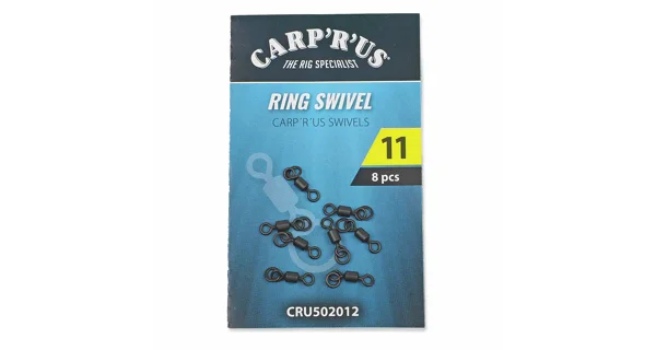 CARP'R'US - Obratlíky s krúžkom Swivel Ring veľ. 11 8 ks