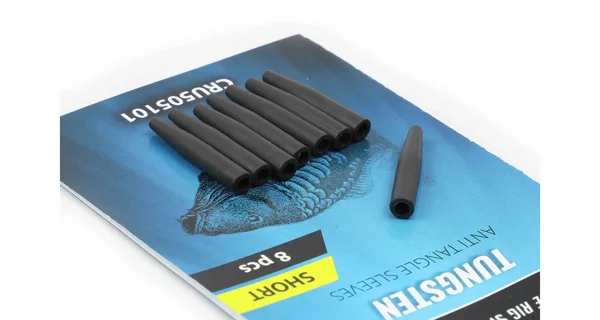 CARP'R'US - Prevlek proti zamotaniu Tungsten Antitangle Sleeves Short 8 ks