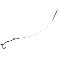 CARP'R'US - ready ronnie rig Strip-X mat brown 25 lbs - predator 8, 2 ks