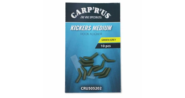 CARP'R'US - Rovnátka Kickers Medium Olive Grey 10 ks