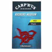 CARP'R'US - Rovnátka Kickers Medium Red 10 ks