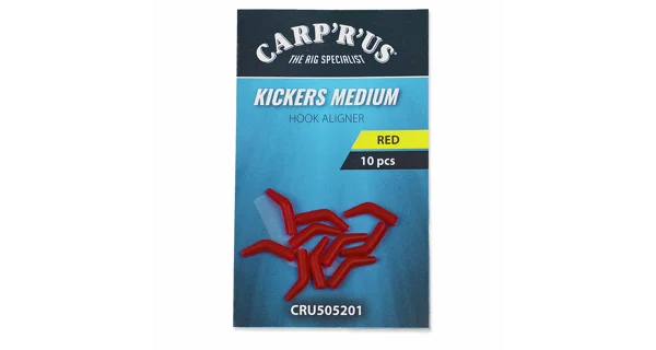 CARP'R'US - Rovnátka Kickers Medium Red 10 ks