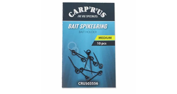 CARP'R'US - Tŕň na nástrahu Bait Spike & Ring veľ. M 10 ks