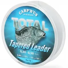CARP'R'US - Ujímaný šokový vlasec Total Tapered Line 0,28-0,5 mm 12 m