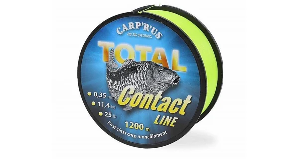 CARP'R'US - Vlasec Total Contact Line Yellow 0,30 mm 1200 m 9,1 kg