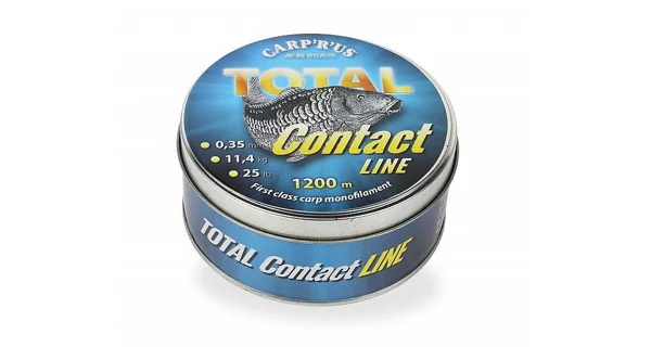 CARP'R'US - Vlasec Total Contact Line Yellow 0,30 mm 1200 m 9,1 kg