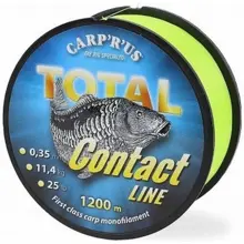 CARP'R'US - Vlasec Total Contact Line Yellow 0,35 mm 1200 m 11,4 kg