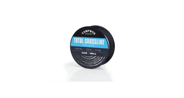 CARP'R'US - Vlasec Total Crossline Cast Clear 0,260 mm 12,60 lb 1000 m