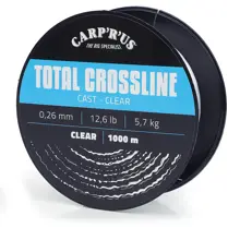 CARP'R'US - Vlasec Total Crossline Cast Clear 0,260 mm 12,60 lb 1000 m