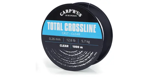 CARP'R'US - Vlasec Total Crossline Cast Clear 0,310 mm 16,90 lb 1000 m