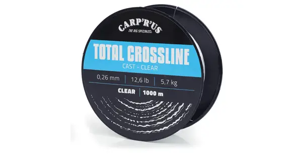 CARP'R'US - Vlasec Total Crossline Cast Clear 0,350 mm 21,40 lb 1000 m
