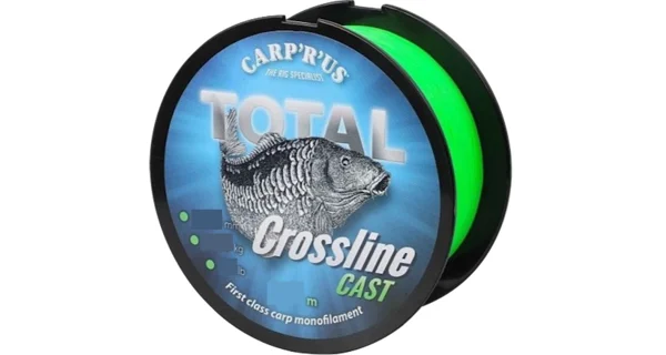 CARP'R'US - Vlasec Total Crossline Cast Green 0,25 mm 4,5 kg 300 m