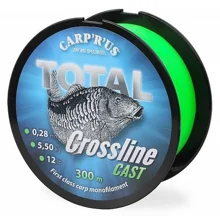 CARP'R'US - Vlasec Total Crossline Cast Green 0,28 mm 500 m 5,5 kg