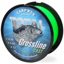 CARP'R'US - Vlasec Total Crossline Cast Green 0,35 mm 1200 m 9,1 kg