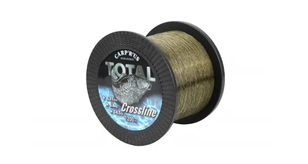 CARP'R'US - Vlasec Total Crossline V2 0,30 mm 9 kg 1200 m Brown