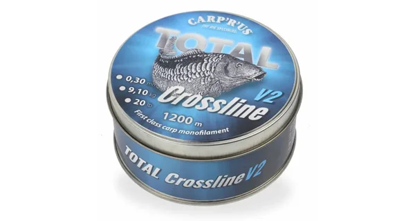 CARP'R'US - Vlasec Total Crossline V2 0,30 mm 9 kg 1200 m Brown
