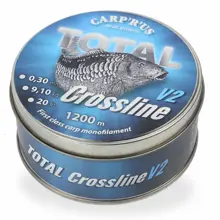 CARP'R'US - Vlasec Total Crossline V2 0,35 mm 11,34 kg 1200 m Brown