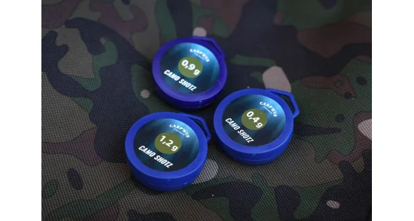 CARP'R'US - Záťažové broky Camo Shotz Green 0,90 g 15 g