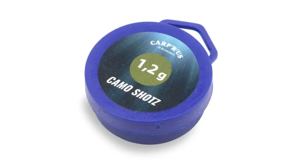 CARP'R'US - Záťažové broky Camo Shotz Green 1,20 g 15 g