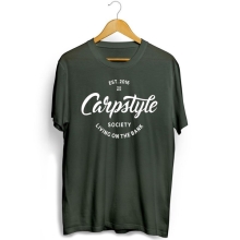 CARPSTYLE - Tričko T-shirt 2018 Zelené veľ. 2XL