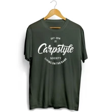 CARPSTYLE - Tričko T-shirt 2018 Zelené veľ. L CARPSTYLE - Tričko T-shirt 2018 Zelené veľ. L