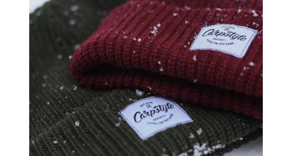 CARPSTYLE - Zimná čiapka burgundy beanie