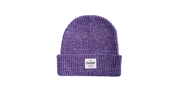 CARPSTYLE - Zimná čiapka purple beanie