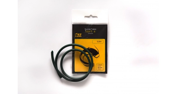 CATCARE - Hadička silikónová Soft-X Green 4mm 50cm