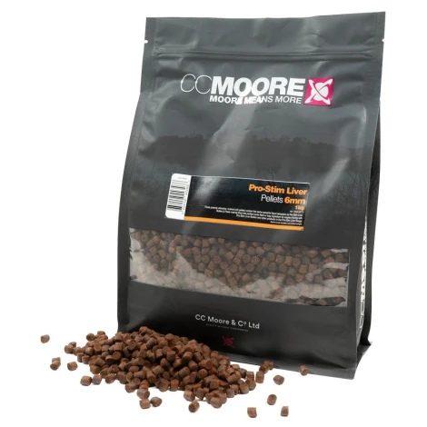 CC MOORE - Pelety Pro-Stim Liver 6 mm 1 kg