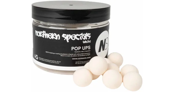 CC MOORE - Plávajúce Boilie NS1 25 ks Citrus/ovocie White 18 mm