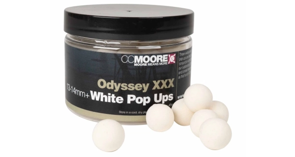 CC MOORE - Plávajúce boilie White Odyssey XXX 14 mm 45 ks